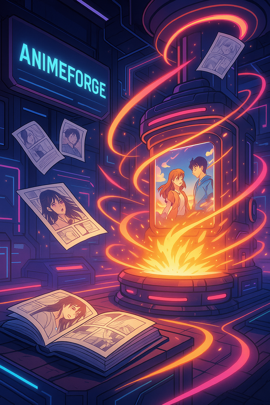 AnimeForge Hero Image